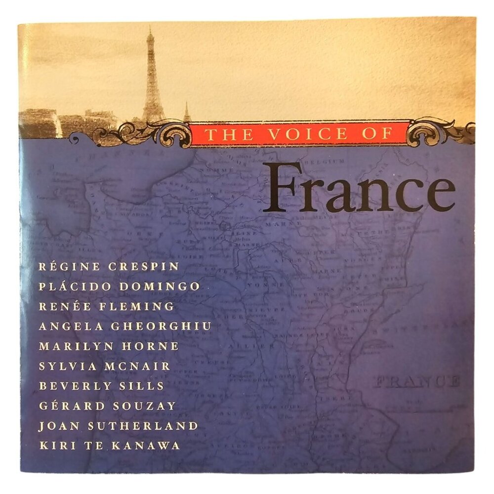 The Voice Of France 2-CD Featuring Renée Fleming Placido Domingo  bmg  37532cd